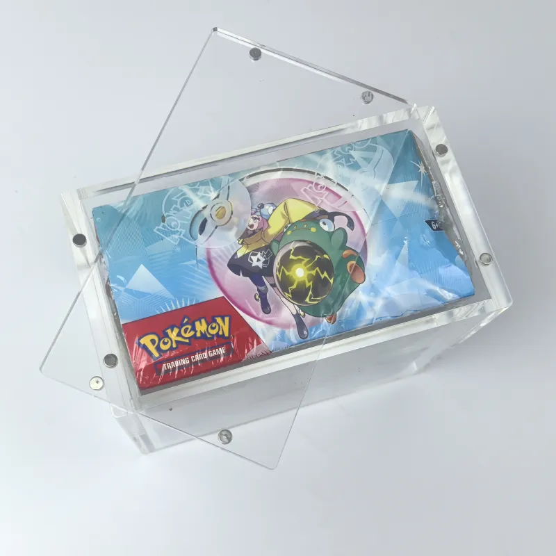Carapax booster box acrylic display case