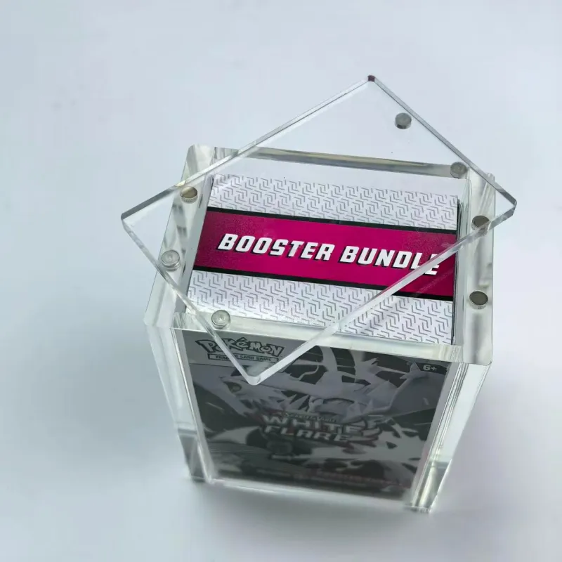 Carapax booster bundle acrylic display case